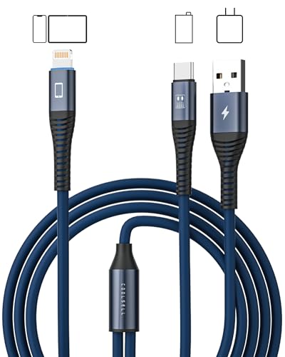 OTG DAC Cable with Charging, 10Ft Lightning to USB C Microphone and Streaming Audio Cable Compatible with Speaker, Mixer for Stage Performance, Church, Outdoor Broadcast