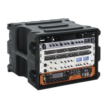 Gator Cases Pro Series 8U Rack Case with Standard 19" Depth, Roto Molded Made in USA (G-PRO-8U-19) - size: 8U Rack Space, style: Standard - 19" Deep