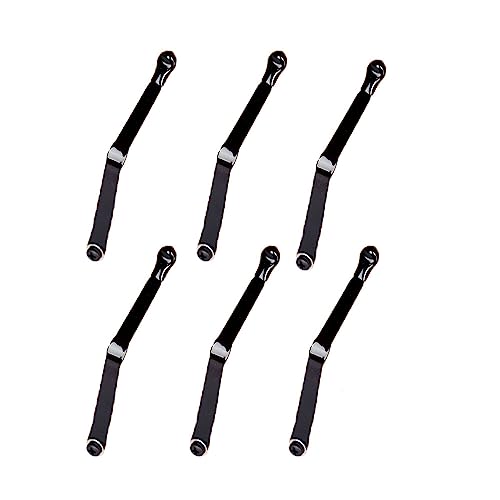 6 Pack Book Stand Page Clip Holder Press Torsion Spring Replacement Repair Parts for Reading Bamboo Tray Cookbook Music Book Frame Rest Desktop Ricer