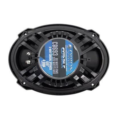 ORION Cobalt CB693 6x9 3-Way Coaxial Car Speakers, 320W Pair | 3-Way Full Range Audio, Enhanced Bass, Durable Construction, Grills Included - style: 6x9" 320 Watts