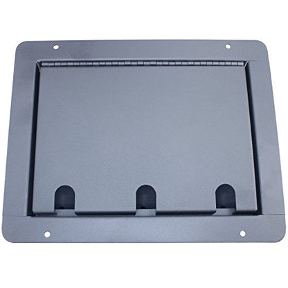 FBL12+AC Recessed Floor Box With 6 XLR Female, 2 XLR Male, 2 Ethernet, 2 TRS + Duplex AC (Pre-wired: 25' Wires) - color: Pre-wired: 25' Wires