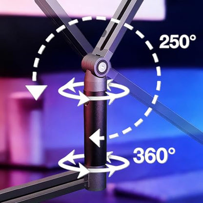 mic Boom Arm Low Profile Adjustable Stick Microphone Arm Stand with Desk Mount Clamp Screw Adapter Cable Management,for Audio-Technica shure sm58 beta58 sm7b blue yeti