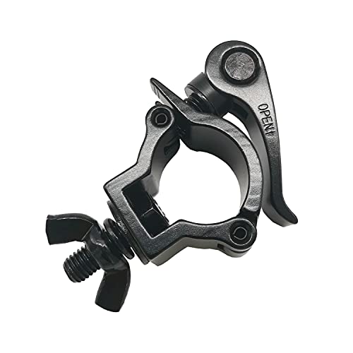 Stage Light Clamp Hook Mount for Truss 1-1/4” to 1-3/8” OD Pipe Tubing
