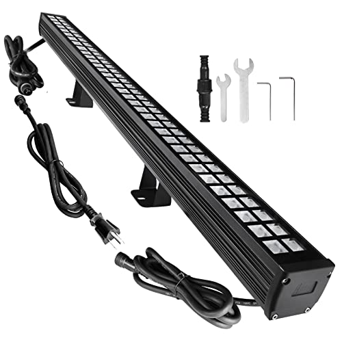 72W LED Wall Washer Light, 5000K Daylight, 10×60° Wide Beam, 8000LM