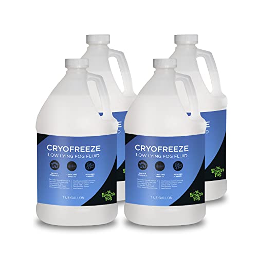 Froggys Fog - Cryofreeze – Low Lying Fog Fluid for Stage and Studio – Use in Fog Chillers, Ground Foggers and Low Lying Fog Generators