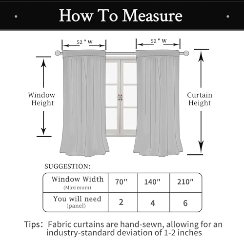 LAMIT Velvet Blackout Curtains for Bedroom 78 Inch Length, 2 Panels, Black | Halloween, Room Darkening, Thermal Insulated, Living Room Curtains, Privacy Window Drapes, Rod Pocket Back Tab, 52 x 78 Inch - color: Black, size: 52"W x 78"L (Pack of 2)