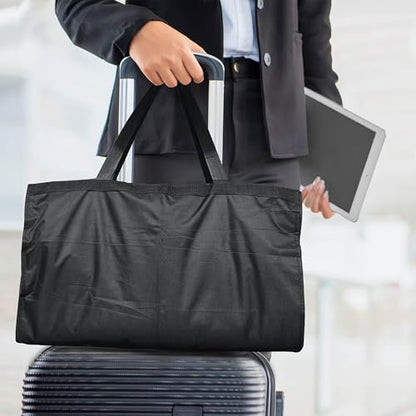 Lazebox 54" Travel Garment Bag with Accessories Zipper Pocket, Heavy Duty Suit Bag for Suits, Tuxedos, Dresses, Coats, Black, 1 pack - size: 54inch-1 pack-Black