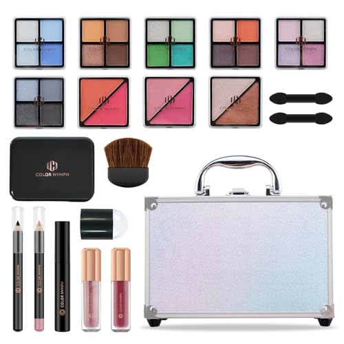 Color Nymph Girls Makeup Kit for Teens Make up Set for Beginners White - color: White