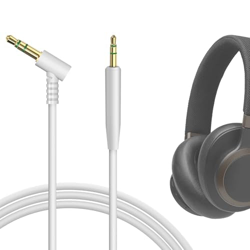 GEEKRIA Audio Cable Compatible with JBL Tune 770NC/760NC/720BT/660NC, Live 650BTNC/500BT Headphones, 2.5mm to 3.5mm Replacement Stereo Cord (4 ft /1.2 m) - style: Without Microphone