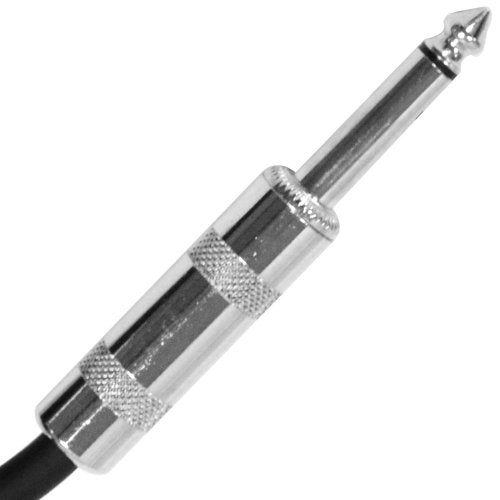 Seismic Audio - SASTSX-2 (6 Pack) - 2 Foot TS 1/4" Guitar, Instrument, or Patch Cables Green - color: Green, size: 2 Foot