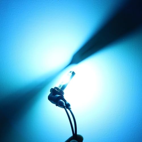 Alla Lighting 3800lm H8 H11 LED Bulbs H16, 8000K Ice Blue Fog Lights High Illumination ETI 56-SMD Xtreme Super Bright Lamp Replacement - color: 8000K Ice Blue