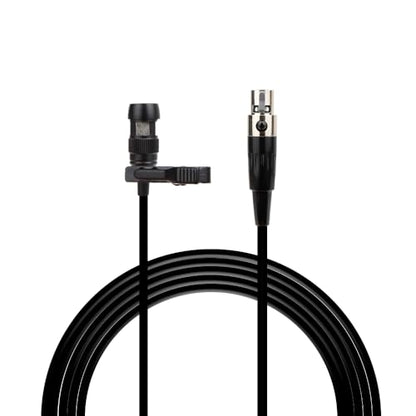 YXG Lavalier Microphone Lapel Microphone, Heart Shaped Directional Condenser mic Compatible with Shure Wireless Bodypack Transmitter, with 1.45m Cable Mini XLR 4 Pin TA4F Plug