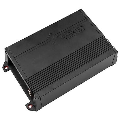 DS18 G700.2D Full-Range Class D 2-Channel Amplifier 700 Watts Max Power 2 Ohm Stable, Bridgeable at 4 Ohm - Low/High Level Inputs - Small and Powerful Car Amplifier for Stereo Sound Systems - style: 700 Watts 2-Channel