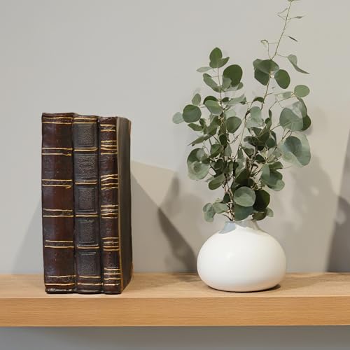 Decorative Books Coffee Table Books Decor - Resin Retro Classical Fake Decorative Books Set of 3 for Living Room, Office, Mantle Shelves Decor 4.2 * 2.7 * 6.2 Inch Guichifun | Resin Retro Classical Fake Books, Living Room Office Mantle Shelves Decor 4.2 *