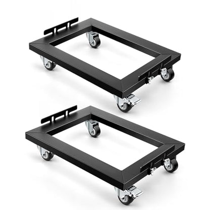 KEDSUM Furniture Dolly with Sturdy Steel Frame, 1000LBS Appliance Dolly | 13 x 17 in, All Terrain & Anti-Slip Baffles for Building Material Handling & Moving Heavy Furniture,2 Pack - size: 17 × 13 in-2 Pack