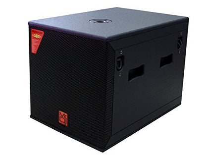 Mr. Dj PRO5000AMP 15" 5000W Professional Series Active/Pre Amplified Subwoofer