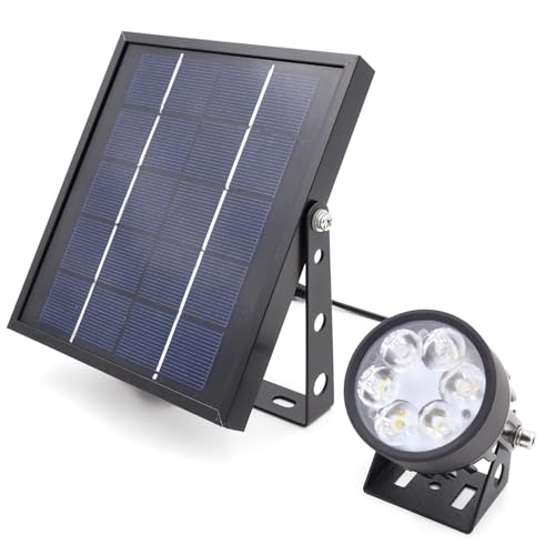 Solar Spot Lights Outdoor Legacy Mini 50X Twin Solar-Powered LED Spotlight (Cool White LED) for Outdoor Garden Yard Landscape Uplight Downlight, Waterproof, Black Finish - size: LEGACY 50X Cool White