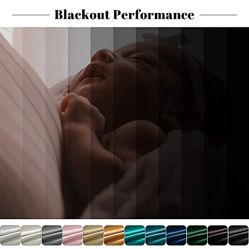 nanbowang Black Velvet Curtains - 42 Inches Width 84 Inches Long Soft Curtain Rod Pocket Thermal Insulated Window Treatment for Bedroom 2 Panels - color: Black, size: 42"W x 84"L (Pack of 2)