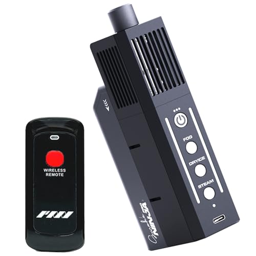 PMI SmokeNINJA PRO KIT - Portable Fog Machine with Bluetooth, 3rd Gen Haze Nozzle for Cinematic & Studio Use - Perfect for Cinematography, Photography, and Events(PRO KIT)