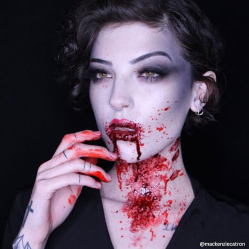 Mehron Makeup Tri-Color Halloween Makeup Palette - VAMPIRE | 11 Shades of Mehron Greasepaint in 1 Easy to Use Palette. Perfect for Quick Costume Looks. Cruelty Free & Made in the USA. - color: Vampire