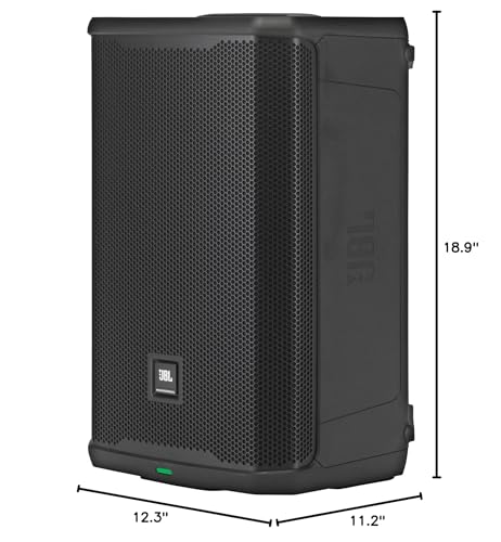 JBL Professional PRX908 Next-Generation 8-Inch Powered Portable 2-Way Loudspeaker with DSP, 12-band parametric EQ, and Built-in Effects, Black - color: Powered | Black, style: 2-Way | 8-Inch Speaker