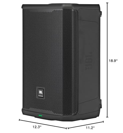 JBL Professional PRX908 Next-Generation 8-Inch Powered Portable 2-Way Loudspeaker with DSP, 12-band parametric EQ, and Built-in Effects, Black - color: Powered | Black, style: 2-Way | 8-Inch Speaker