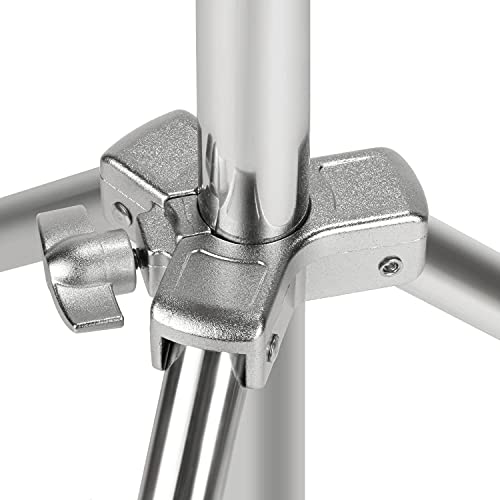 NEEWER 2PCS Light Stand Kit, 79"/200cm Stainless Steel Heavy Duty Tripod Stand with 1/4" to 3/8" Adapter for Studio Softbox, Monolight, Reflector - style: 200cm/2-Pack