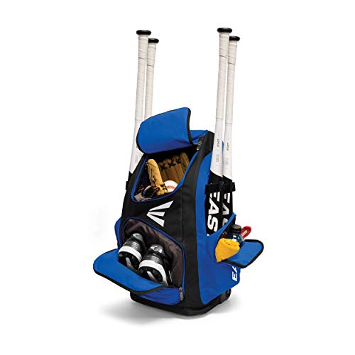 Easton | TRAVELER STAND-UP Wheeled Equipment Bag | Baseball & Softball | Multiple Colors - color: White