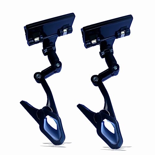 TreochtFUN Adjustable Paper Holder Copy Holder,Flexible Rotating Clips