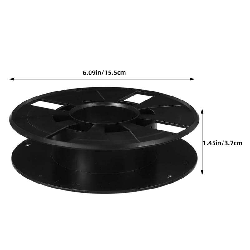 TEHAUX 2Pcs Cord Storage Reel for 3D Printer Filament 0.25kg Plastic Cable Extension Cord Reels for Home School Studio Organization