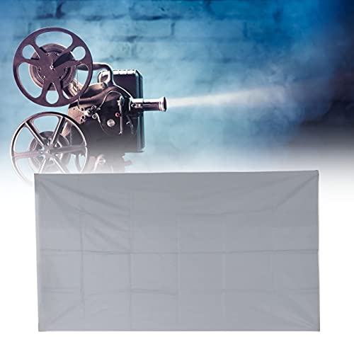 Projector Screen High Definition 4K Anti‑Light Foldable Portable Movies Screen for Home Theater Party Office Classroom Outdoor Indoor,Movie Projection Screen with inches