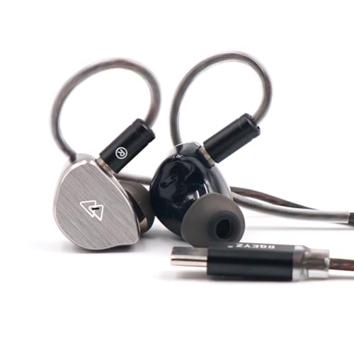 BQEYZ BQ10 Wired in-Ear Earbuds, 12mm Dynamic Driver, Type C with Mic | Gaming & Monitor Earphones with Remote Control, 3.5mm Compatible, High Fidelity Sound for Smartphones - size: Type C with Mic