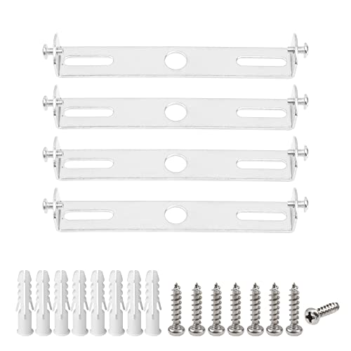 4Pcs 4.53in/115mm Light Fixture Mounting Bracket for Pendant Lamps Wall Lamps Ceiling Chandelier(4.53in/115mm) - size: 4.53in/115mm