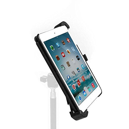 GRIFITI NOOTLE Music MIC Stand RETROFIT Universal Tablet Mount and Music Adaptor 5/8” 27 Female to 1/4” 20 Male Adjustable Mini Ball Head Tablet Mount for 7-11 INCH Small to Standard Tablets and IPADS - size: Small to Standard