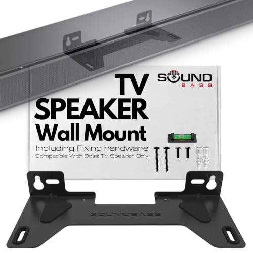 Sound Bass TV Speaker Wall Mount Bracket for Bose TV Speaker Soundbar Only