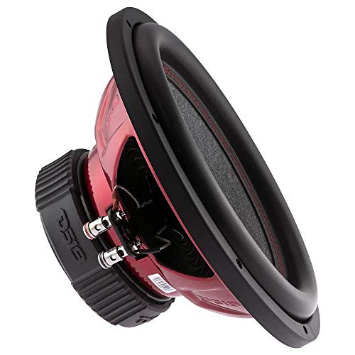 DS18 GEN-X124D Subwoofer in Black - 4 Layer Black Aluminum Voice Coil, 12", 900W Max Power, 450W RMS, Dual 4 Ohms - Powerful Car Audio Bass Speaker (1 Speaker) - style: 12-Inch
