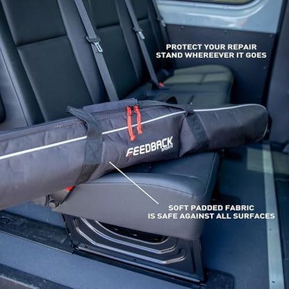 Feedback Sports Padded Travel Bag For Pro Mechanic HD/Pro Mechanic/Sport | Fits Pro Mechanic HD, Pro Mechanic and Sport Mechanic stands; padded zippered tote protects stands on the go - style: Pro Mechanic / Pro Mechanic Hd / Sport Mechanic