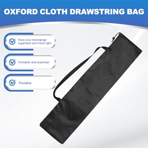 PATIKIL 32 x 8 Inch Tripod Carrying Case, 3 Pack Camera Tripod Carrying Bags Oxford Cloth Padded Bag for Camera Gear Mic Light Stand Sheet Music Photography Accessories, Black - size: 32 x 8 Inch