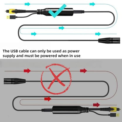 192KHz DAC Optical to XLR Converter,Optical Audio Cable to Unbalanced Male XLR Audio Cord Adapter,Digital to Analog Audio Converter for HDTV,DVD,Set-top Boxes(O-ptical to XL R Only) Cable -3.3FT - size: 3.3FT