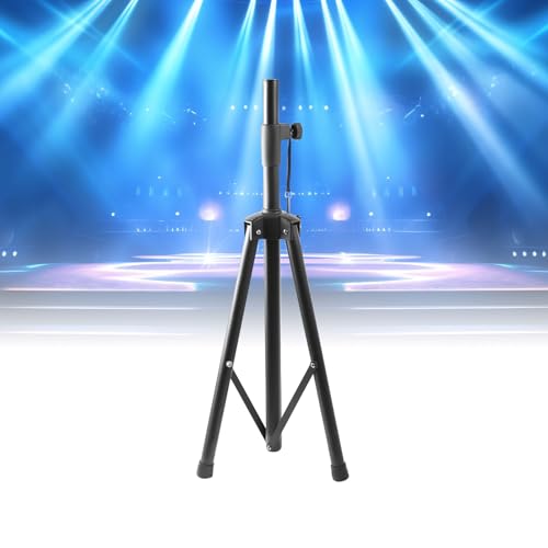 Stage Spotlight Stand, Adjustable Follow Spotlight Stand, 46"-79" Height Range, Iron Foldable Stage Light Tripod Bracket for 200W LED Follow Spotlights (Stand Only)