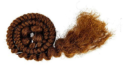 Mehron Makeup Crepe Hair - LIGHT BROWN, Special FX Fake Hair - color: Light Brown