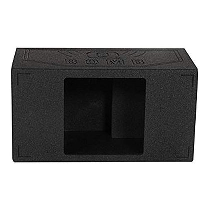 Q Power Single 15" Side-Vented Subwoofer Box for Kicker L7 Square Sub | Durable Custom Car/Truck Enclosure for Vehicle Audio and Bass Sound Systems - style: 15" QBOMB