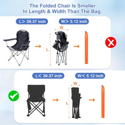 40 x 5 Inch Tripod Monopod Case Bag, Oxford Cloth Foldable Tripod Carrying Case Bag with Drawstring, Fits Speaker/Light Stand/Studio/Outdoor/Travel/Camping, Orange - size: 40x5 Inch