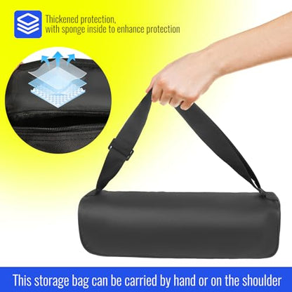Tripod Carrying Case - 24.8 in x 5.9 in x 5.9 in - 600D Oxford Tripod Carrying Case Bag with Strap for Light Stands, Boom Stand, Tripod - size: 24.8 in x 5.9 in x 5.9 in