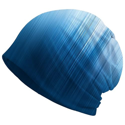 Art Owl Women's Slouchy Beanie Hat Cute Turban Hats Cancer Headwear Caps Baggy Skull Sleep Scarf - color: Gradient Color