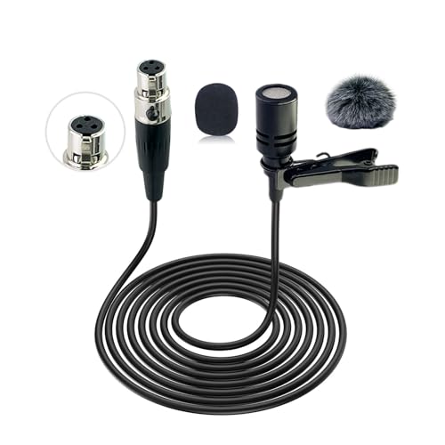 Lavalier Microphone Compatible with AKG Wireless Mic System