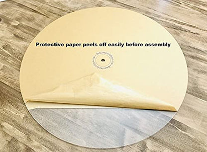 Portable Drum Shields Drum Sound Barrier 30Inch - 2 Pack Sound Baffles Crystal Clear Acrylic Cymbals Shields Drums Kit, Muffles Live Recording Standard Mounting On All Cymbal Stands Acrylic Shield - size: 30 inch - 2 Pack