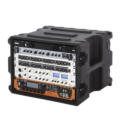 Gator Cases Pro Series 8U Rack Case with Standard 19" Depth, Roto Molded Made in USA (G-PRO-8U-19) - size: 8U Rack Space, style: Standard - 19" Deep