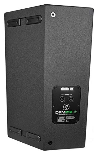Audiosavings Bundle: (2) DRM212-P 12" PA Speaker Bundle with DRM18S-P 18" PA Subwoofer, Rockville DP Mount for (2) 8"/10"/12" PA Speaker Cabinets & Subwoofer-Speaker Pole Mount Stand (5 Items)