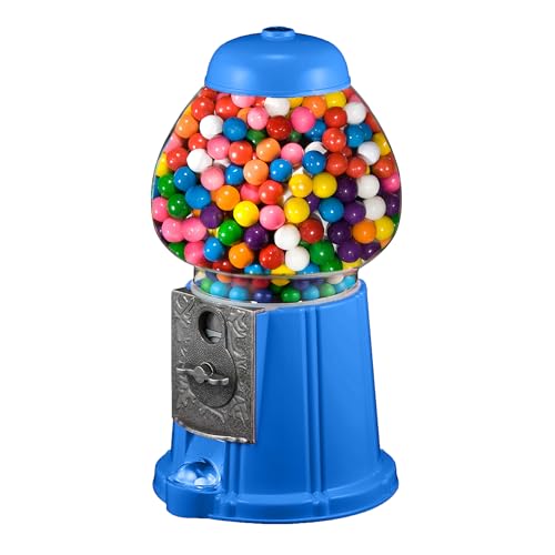 Great Northern Popcorn Vintage Gumball Machine, Blue, 11" - color: Blue